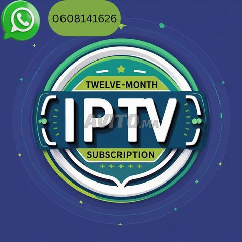 Regardez la télévision sans limites avec IPTV 12 mois