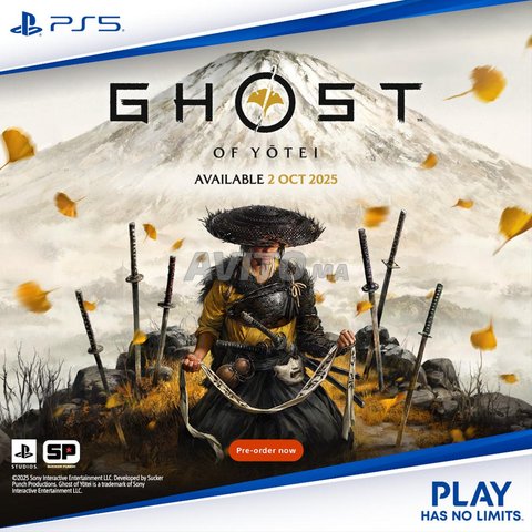 عرض خاص Ghost of Youtei PU Playstation ✅ 5
