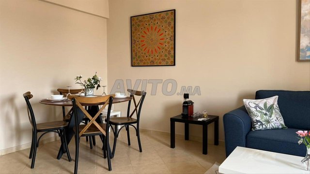 Appartement à louer par jour à Rabat 2prsn