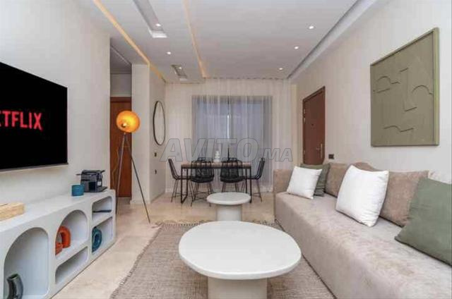 شقة للإيجار بالليلة أكدال مراكش