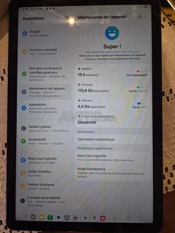 Tablette samsung A9 plus 5G 128 8RAM wifi carte - 2