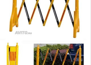 BARRIERE EXTENSIBLE EN PLASTIQUE