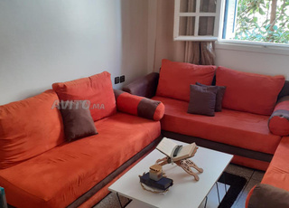 Salon alcantara & meubles & tv smart