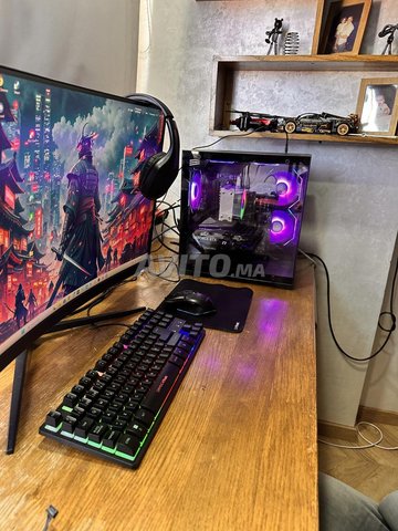 جهاز كمبيوتر للألعاب جديد RTX 5060 Ryzen 5 5600 16GB SSD NVMe