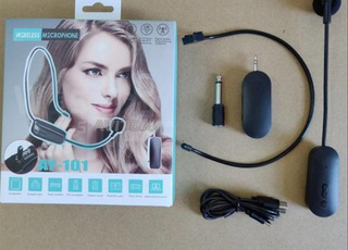 Casque de Microphone sans fil UHF portable AY-101