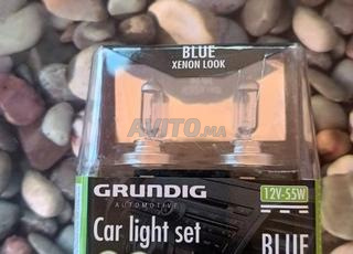 مصابيح زينون زرقاء المظهر Grundig H7