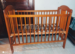 Lit cododo pour bébé en bois lettre (1m20*60)