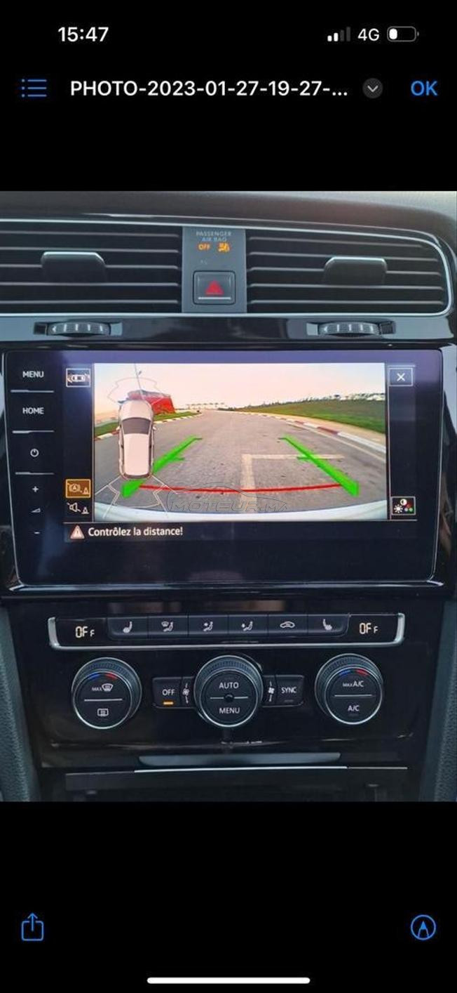 Volkswagen Golf 7 Diesel Automatique 2017 à Tanger