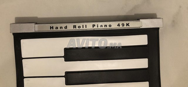 Piano pliable enroulable flexible