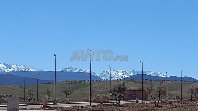Terrain loti titré 202 m² à Tahnaoute (2 façades)