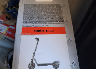 Trottinette Ninebot Segway F3 neuf