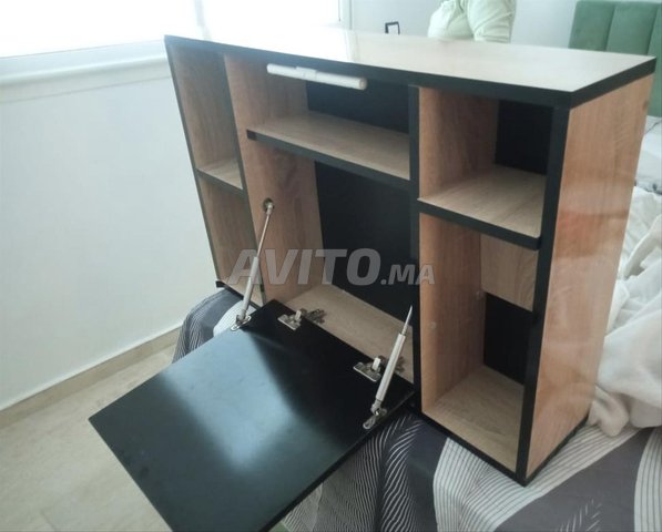 bureau mural rabattable