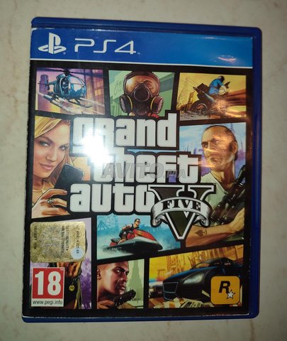 jeu GTA 5 PS4