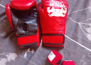 Gants de boxe et bandes