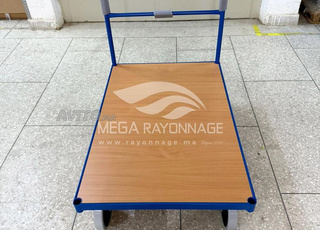 Chariot à dossier tubulaire – 500kg