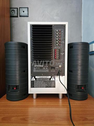 Subwoofer actif amplifié, avec deux satellites - 2