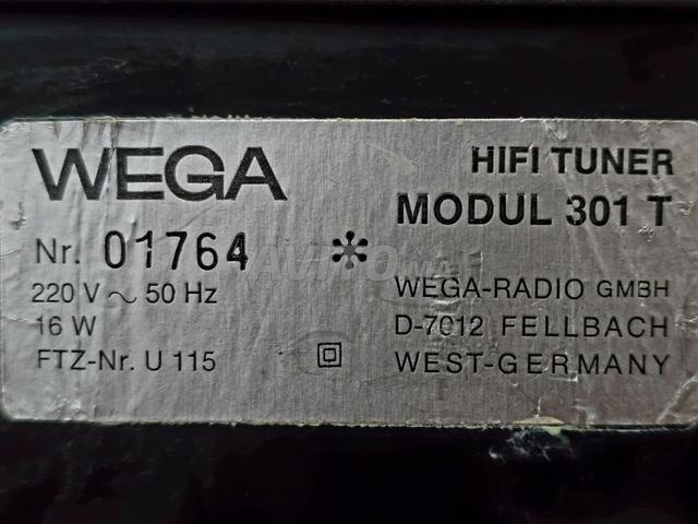 Tuner WEGA T555 Vintage Hi-Fi - Révisé, Testé, Garantie 1 An, très bon