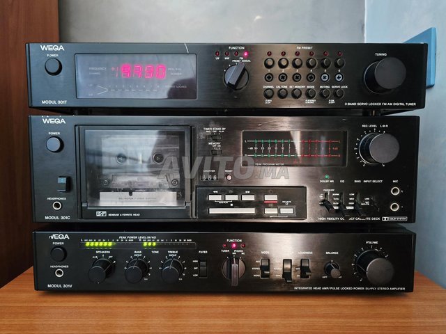 سلسلة هاي فاي عتيقة Wega مكبر صوت مشغل أشرطة جهاز استقبال