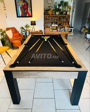 طاولة بلياردو أريزونا 7 أقدام قابلة للتحويل إلى طاولة طعام