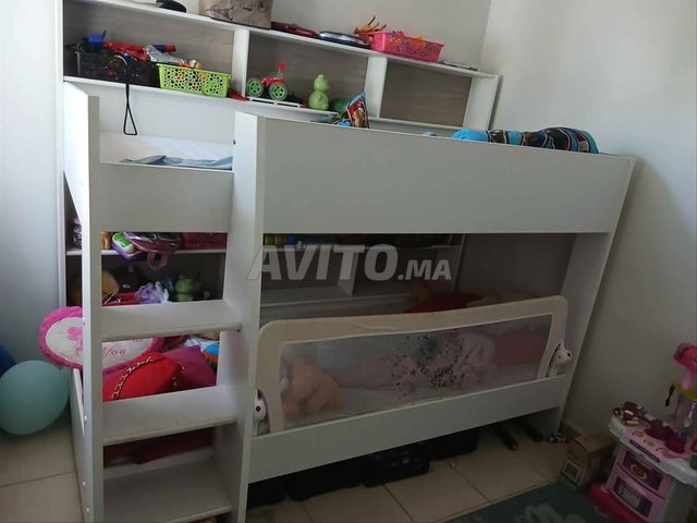 lit superposé 2 place sans matelas 