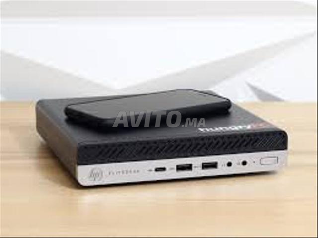 HP Mini, i5 - 8e, Elite Desk G4 - Écran Dell 24 - 2