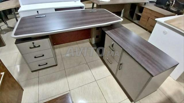 bureau 2m 1M80 1M60 prix avec caisson et retour