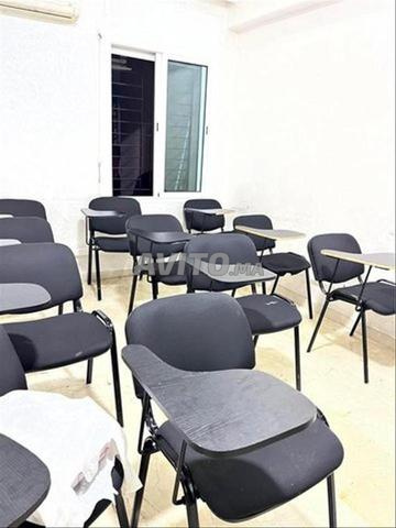 كرسي مدرسي مريح مع مكاتب للكتابة