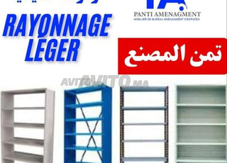 Rayonnage métallique pour magasin
