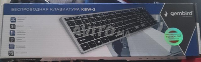 لوحة مفاتيح لاسلكية Gembird KBW-2