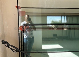 ألومنيوم بروفيل ستروجال وزجاج مزدوج 6 8 6