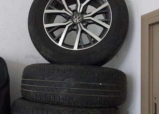 4 Jantes d’origine Volkswagen Tiguan 17 pouces