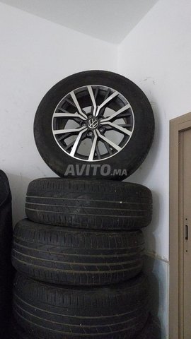 4 Jantes d’origine Volkswagen Tiguan 17 pouces