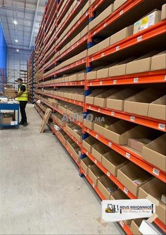 Rayonnage Léger ou Lourd  Stock Disponible