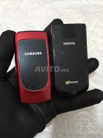 Samsung SGH-X160 et Nokia 2720 flip