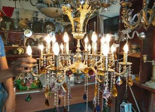 ثرية تحفة من النحاس الخالص