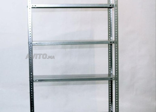 Rayonnage métallique /STANDARD / AVEC CROISILLON