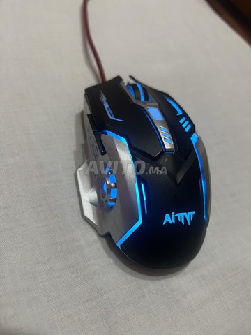 Souris gaming filaire AiTNT – LED multicolores