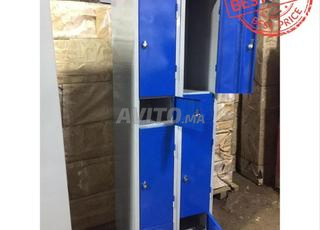 خزانة ملابس معدنية قطعة واحدة 4 أبواب بسعر المصنع