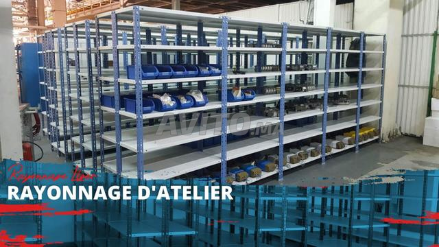 رفوف خفيفة من المعدن - تركيب سريع