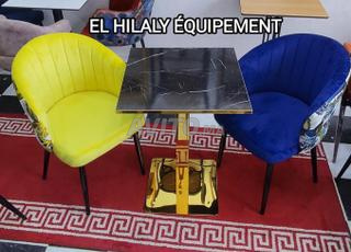 Chaise café table restaurant haute qualité