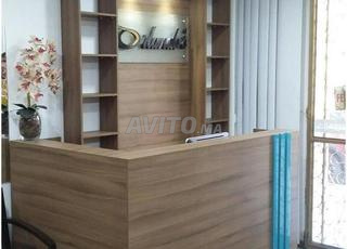 منضدة مع إرجاع منضدة خشب MDF