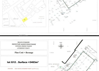 2 Terrains à vendre – Quartier Sonaba, Agadir