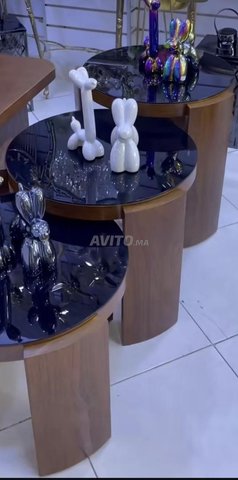 3 tables pour salon