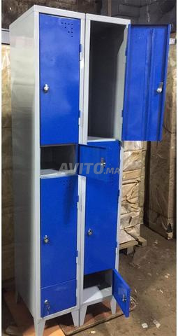 Vestiaires Métallique خزائن متعددة الأقسام Dswxb
