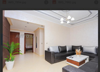 Appartement neuf meublé courte durée