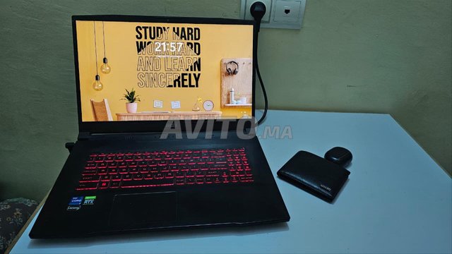 MSI KATANA GF76 I7 الجيل الثاني عشر RTX 3050 24 جيجابايت