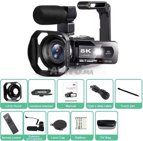 Caméscope 8k