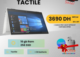 HP EliteBook x360 830 i5 10ᵉ | 16Go/256Go