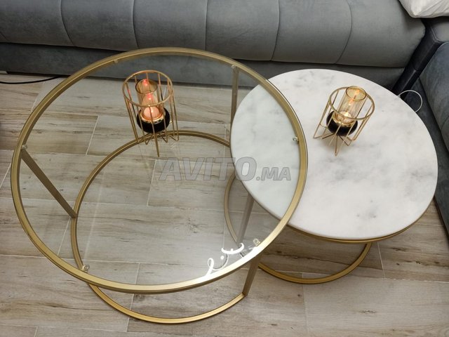 Lot 2 tables basses pour séjour ou salon