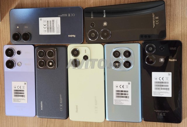 Smartphones Xiomi et Redmi très neuf